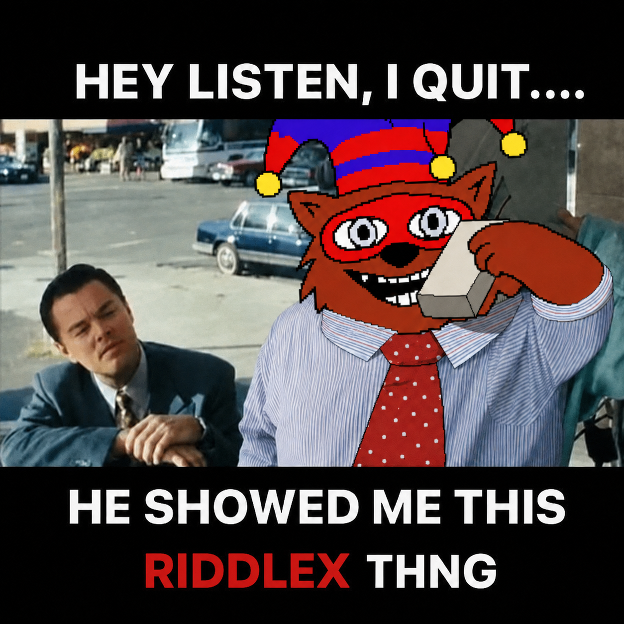 HE QUIT