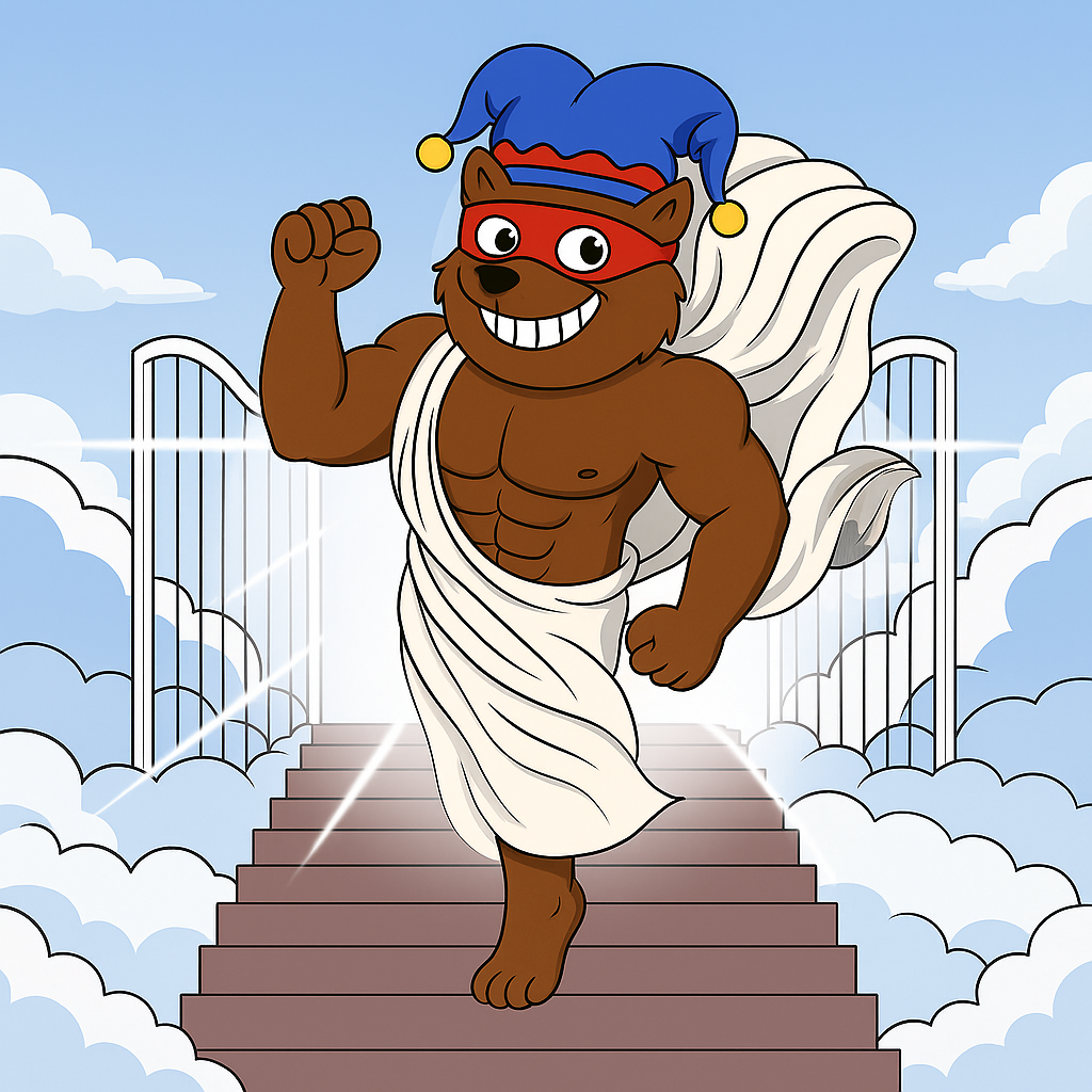 Super bear meme full body